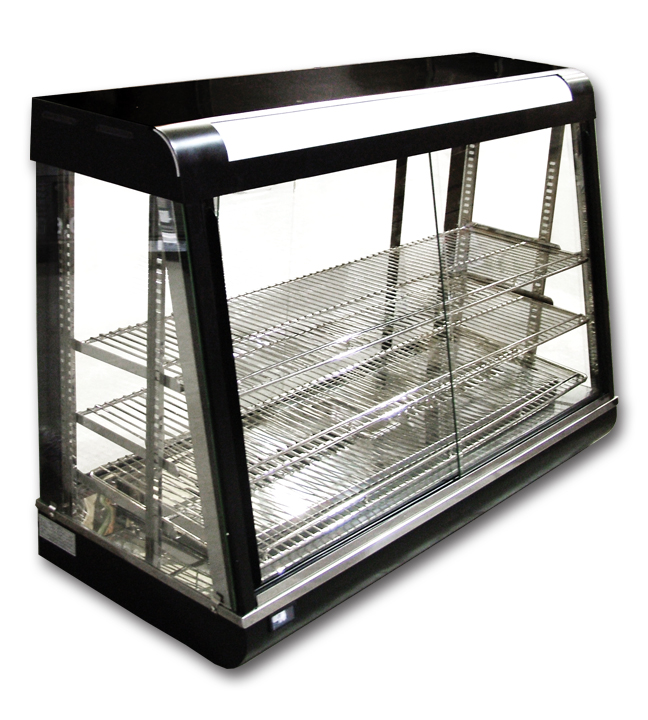 Large Food Warmer Display 47"L x 19"W x 32"H